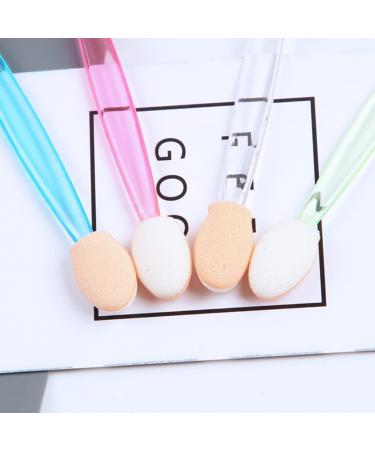 FOMIYES 50pcs Two-color Eyeshadow Brush Beauty Sponges Eyeliner Wands Double-head Brush Woman Lip Brush Mix - Buy Online on GoSupps.com