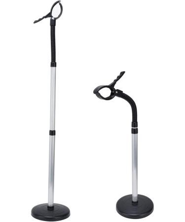 Adjustable Hair Dryer Holder Stand Hands Free 360 Degree Rotating Hair Dryer Stand Holder Metal Hairdryer Holder for Bathroom Vanity Makeup Room - Buy Online on GoSupps.com