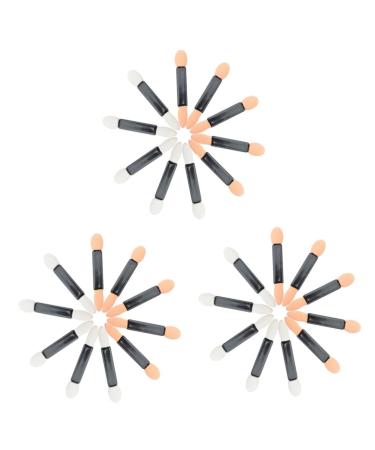 Healeved 150 Pcs Blending Brush Makeup Applicator Sponge Make Eye Shadow Brush Eyeshadow Bulk mediumx3pcs Assorted Colorx3pcs