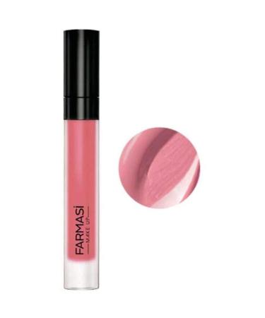 FARMASi Make Up Matte Liquid Lipstick  Long-Lasting and Waterproof Liquid Lipstick  Lightweight and High Impact  0.14 fl.oz (Mauve Pink)