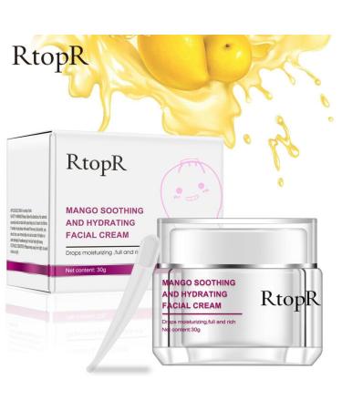 RtopR Mango Soothing & Hydrating Facial Cream | Anti-Dryness & Purifying Skincare - 30g | International Shipping Available - Buy Online on GoSupps.com