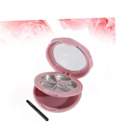 3pcs Lip Balm Containers Empty Eyeshadow Compact Lipstick Box 7*7cm Pink - Buy Online on GoSupps.com