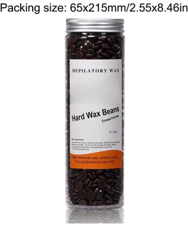 Rongweiwang 400g Chocolate Hair Removal Wax Beans - Skin-Friendly Universal Epilation for Professional Salon Results - Buy Online on GoSupps.com
