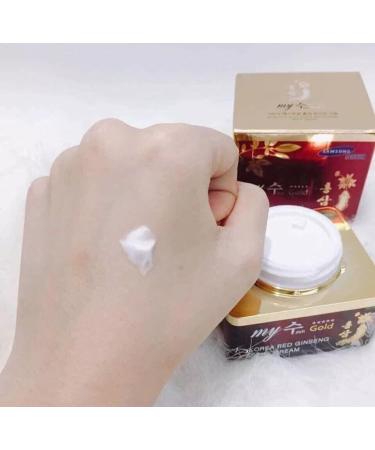 Korea Red Ginseng Cream Aqua Wrinkle & Anti-Aging 50ml. Balances the Oil and Moisture Skin. - Buy Online on GoSupps.com