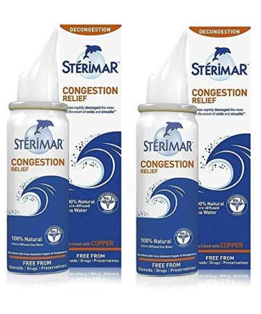 Sterimar Nasal Spray - Colds & Sinusitis Nasal Congestion Relief - 100ml (2)