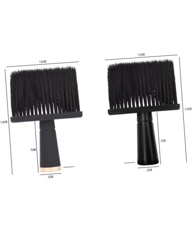 Didiseaon Hairdressing Brush Tools Neck Cleaning Brush Hair Cutting Neck Powder Mineral Brush Neck Duster Hairdressing Neck Brush Hair Salon Tool Nylon Brush Wool Duster Wooden 14X10X10CM Black - Buy Online on GoSupps.com