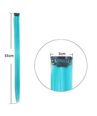 Gotyou Hair Part Party Highlights - 24 Colorful Clip-In Hair Extensions for DIY Decor & Versatile Wigs for Girls - Buy Online on GoSupps.com