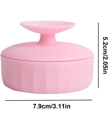 Wontool Makeup Brush Cleaning Mat | Silicone 4 in 1 Cleaning Bowl and Mat Portable Washing Tool Cosmetic Brush Cleaner for Easy Cleaning Pink - Buy Online on GoSupps.com