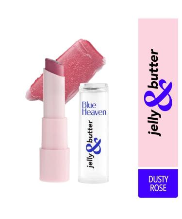 Jelly & Butter Tinted Lip Balm - Hydrating Moisturizer with Jojoba Oil Shea Butter & Vitamin E for Dry Lips - Dusty Rose 3.2g - Buy Online on GoSupps.com