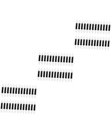 DOITOOL Makeup Eyeshadow 300 Pcs Eye Shadow Disposable Lipstick Women Eyeshadow Brush Sponge Stick Cosmetic Miss Mx3pcs Whitex3pcs