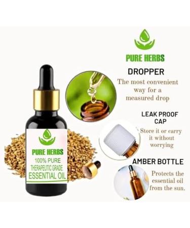 Pure Herbs White Pepper Essential Oil (Piper Nigrum) - 10 ml | Premium Quality Natural Oil for Aromatherapy & Skincare - Buy Online on GoSupps.com