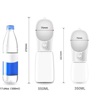 Buy Cotop Water Bottle for Dogs - Portable 550ml Travel Drinking Bottle for Small & Big Dogs - Ideal for Hiking & Outdoor Adventures - Buy Online on GoSupps.com