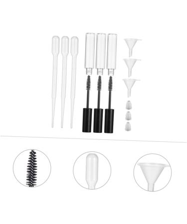 Beavorty 27 Pcs Mascara Tube Refillable Eyelash Refillable Mascara Bottles Empty Eyelash Tubes Plastic 1 g (Pack of 1) Blackx3pcs - Buy Online on GoSupps.com