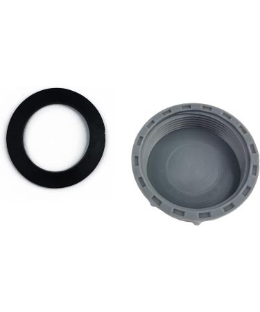 Qrity 6-Piece Drain Pipe Blind-Cap Seal Set for Kitchen Sink - 45mm Rubber Disc & Drip Ring for G 1 1/2-Inch Fittings - Buy Online on GoSupps.com