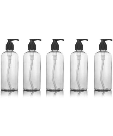 Topbathy 5-Piece Pum Pum Pump Set | Trendy Hygiene Gel Dispensers for Kitchen & Bathroom | 300ml Pump Bottles for Cleaning Fluids | International Shipping - Buy Online on GoSupps.com