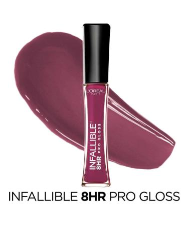 L'Oreal Paris Infallible 8 Hour Hydrating Lip Gloss - Undeniable Mauve, 0.5 oz (Pack of 1) - Buy Online on GoSupps.com