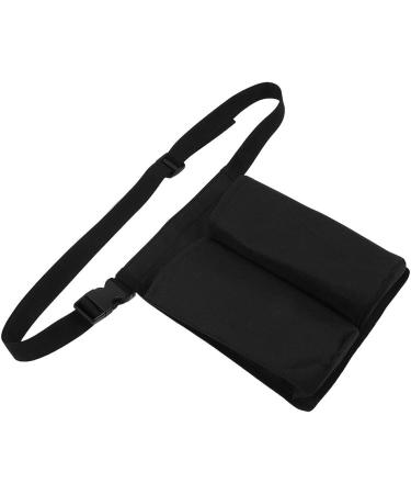 Verdant Touch Adjustable Massage Bottle Holster - Waist Bag for Lotion & Oil with 3 Pockets - Black - International Shipping - Buy Online on GoSupps.com