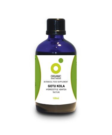 Organic Herbal Remedies 100ml Gotu Kola Tincture