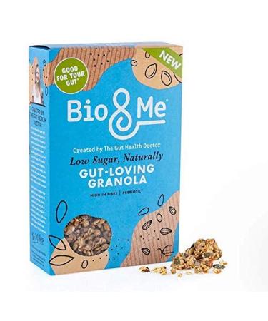 Bio&Me Bio&Me Low Sugar Granola for Gut Health - 360g (2) - Healthy Breakfast - Suitable for Vegans - Natural Ingredients Rich in Fiber