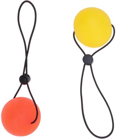 Beavorty Fitness Devices: Handcuff Ball & Squeeze Ball Grip for Strength Training - 5.3cm Orange Power Balls for Desk Workout - Buy Online on GoSupps.com