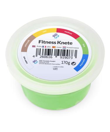 ATC Handels GmbH Therapy Putty 85g Putty for hand training Therapy Modeling Clay 170g green firm