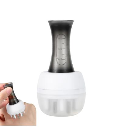 Applicateur d'huile capillaire applicateur d'huile pour cuir chevelu Applicateur pour cuir chevelu | de liquide confortable pour applicateur de massage pour Blanc
