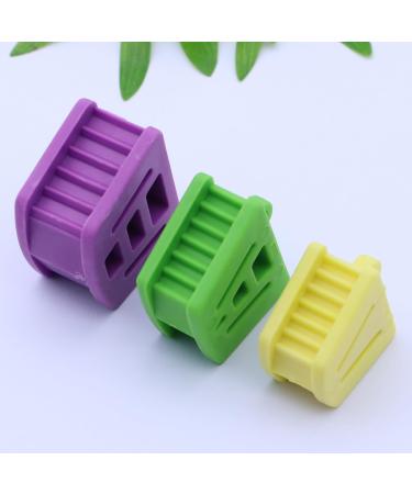 ULTECHNOVO Mouth Guard: 3pcs Dental Bite Blocks Multi Size Mouth Props Silicone Dental Bite Blocks Occlusal Pads for Mouth Opener Aldult Cheek Teeth Clenching Accessories - Buy Online on GoSupps.com