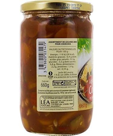 JARDIN BIO TIC L GUMES POUR COUSCOUS ET PLATS ORIENTAUX BIO 660 G JARDIN BIO ETIC LOT DE 3 - Buy Online on GoSupps.com