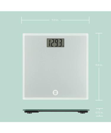 Weight Watchers by Conair Digital Glass Bathroom Scale 400 Lbs. Capacity - Buy Online on GoSupps.com