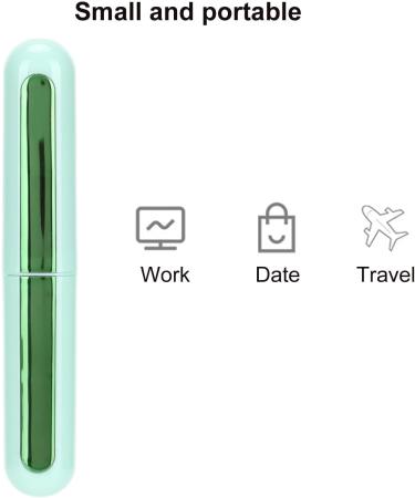 Heated Eyelash Curler Electric Heating Lash Curler Mini Portable Makeup Electric Curling Fast Anti Burn Long Lasting USB Rechargeable with Built in Comb for Women (Green) - Buy Online on GoSupps.com