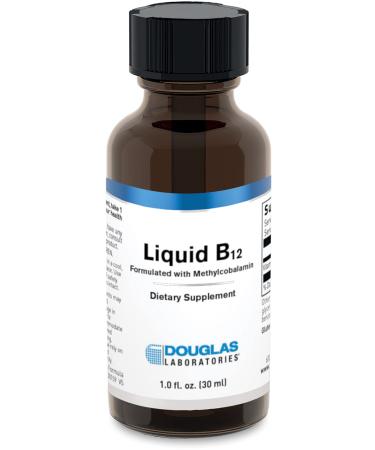 Douglas Laboratories Liquid B12 (Formulated with Methylcobalamin) | Supplement to Support Neurological Health* | 1 Fl Oz - Buy Online on GoSupps.com