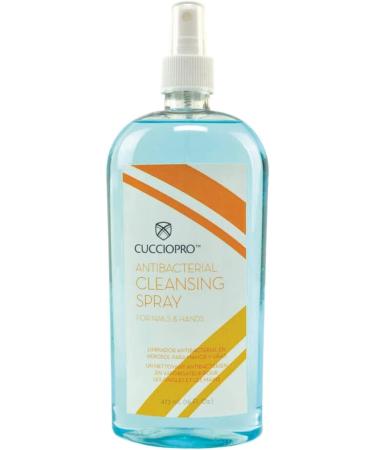 Cuccio Soak Off Trio Kit- 500ml Gel Remover 480ml Nail Prep & Wipe and 480ml Antibacterial Cleansing Spray Clear - Buy Online on GoSupps.com