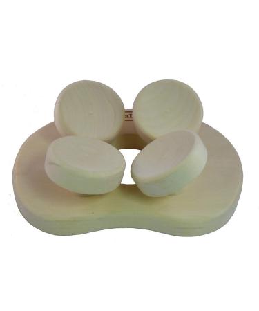 HaLu BV sauna headrest ergonomic natural aspen