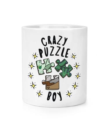Crazy Puzzle Boys Stars Makeup Brush Pencil Pot