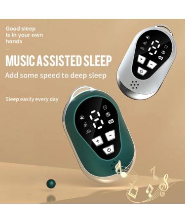 dinio Handheld Sleep Aid with Music to Help Sleep Relieve Insomnia Stress Relieve Anxiety and Relax At Night Green Easy Install Easy to Use - Buy Online on GoSupps.com