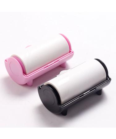 Minkissy Nail Art Accessories | Nail Angel Lint Brush & Pet Hair Adhesive Gel for Easy Cleaning - 11.5x6cm Pink - Buy Online on GoSupps.com