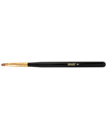 99nails Gel Brush Gold Round No. 5 Acrylic Nail Art Brush Nail Design UV Gel Synthetic Hair Nail Gel Color Gel Nail Modelling