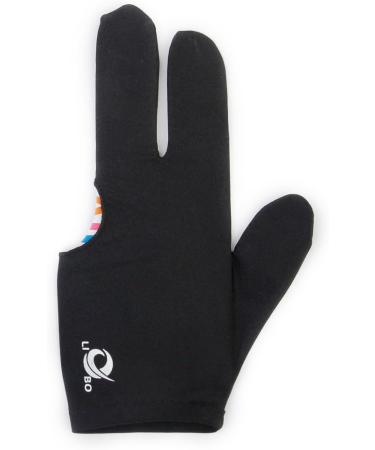 Premium Unknown Black Billiard Gloves | 3 Finger Pool & Snooker Performance - Buy Online on GoSupps.com