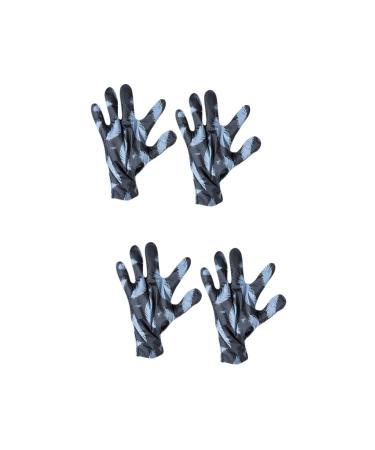 minkissy 2 Pairs Sleeping Hand Moisturizer Gloves Moisturizing Gloves for Dry Hands Cotton Mask Hands Gloves Cotton Moisturizing Gloves Spa Gel at Night Non-Woven Fabric