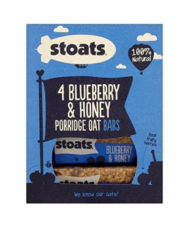 Stoats Blueberry & Honey Oat Bars 4Pk 200g