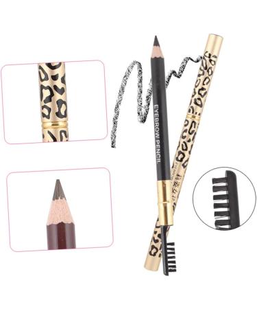 Healvian 6 Pcs Eyebrow Pencil Brush White Eyeshadow Brown Eyebrow Pencil Gel Eyeliner Pencil Eyebrows - Buy Online on GoSupps.com