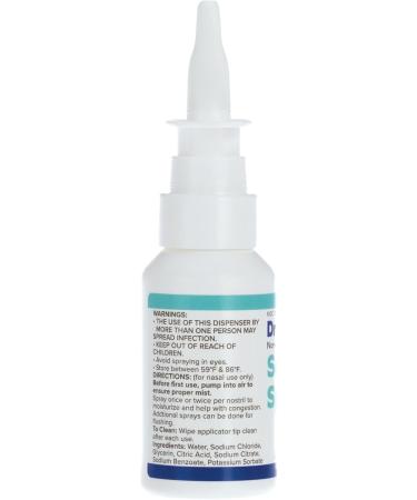 Dr. Talbot's Baby Saline Spray for Nasal Congestion Dry Nose and Mucus Flushing Relief - 1 fl oz - Gentle Pump Mist for All Ages Saline Spray Saline Spray - Buy Online on GoSupps.com