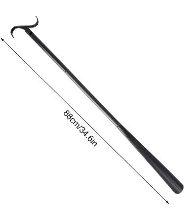 Visiblurry Sock Helpers for Seniors | Multifunctional Sock Aid Device with Shoe Function & Removable Hooks - Easy Dressing for Uncomfortable Legs (Black) - Buy Online on GoSupps.com