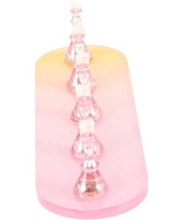 minkissy 5 Sets Nail Practice Holder Stick on Tiles Convenient Nail Holders Nail Stand Nail Painting Stand Training Acrylic Trays for Display Nail Art and Silver Plastic Fixture - Buy Online on GoSupps.com