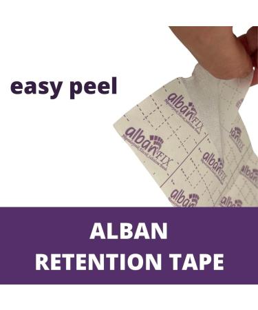 ALBAN Dressing Retention Tape 4 x 11 yds - Hypoallergenic Non-Woven Adhesive - Medical Fixation Tape for Wound Care - Buy Online on GoSupps.com