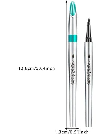 Eyebrow Pen Eyebrow Makeup Eyebrow Pen for Women with 4 Fork Tip for Natural-Looking Eye Brow Pencils for Women (02) - Buy Online on GoSupps.com
