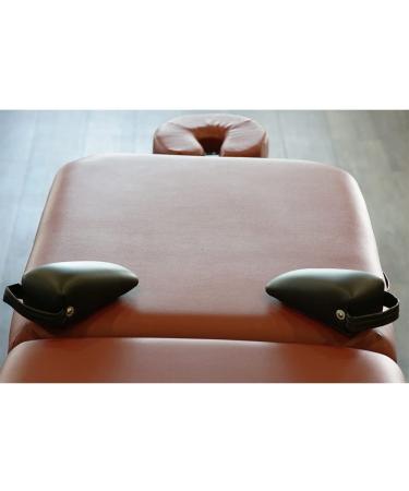 Healthy You Pelvic Sacral SOT Blocks - Non Slip Base - 1 Pair - Upholstered Black - Buy Online on GoSupps.com