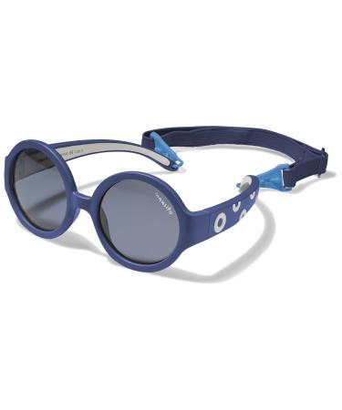 Mausito Kids sunglasses 6-24 months boy & girl I FLEXIBLE toddler sunglasses with strap fully adjustable I 100% UV PROTECTION I Ultralight sunglasses toddler I European-designed sunglasses for kids Navy - Buy Online on GoSupps.com