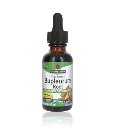 Nature’s Answer Bupleurum Root Bupleurum Chinense - Natural Herbal Supplement - Gluten Alcohol-Free - Ideal for Liver Immunity Overall Health Wellbeing - 1000mg (1 FL Oz) - Buy Online on GoSupps.com