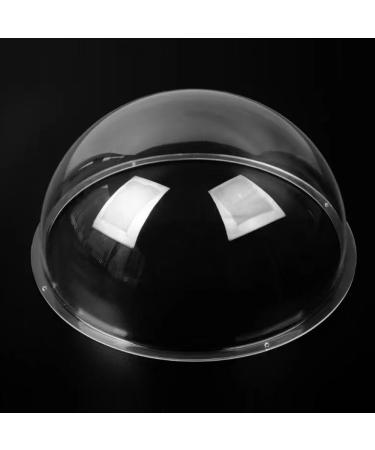 Lotowelzon 7.6 cm large transparent camera cover made of acrylic for indoors and outside safety camera housing pet dog fence window roof window (ID80 mm x H 44 mm) ID80mm*H44mm/3.15*1.73in